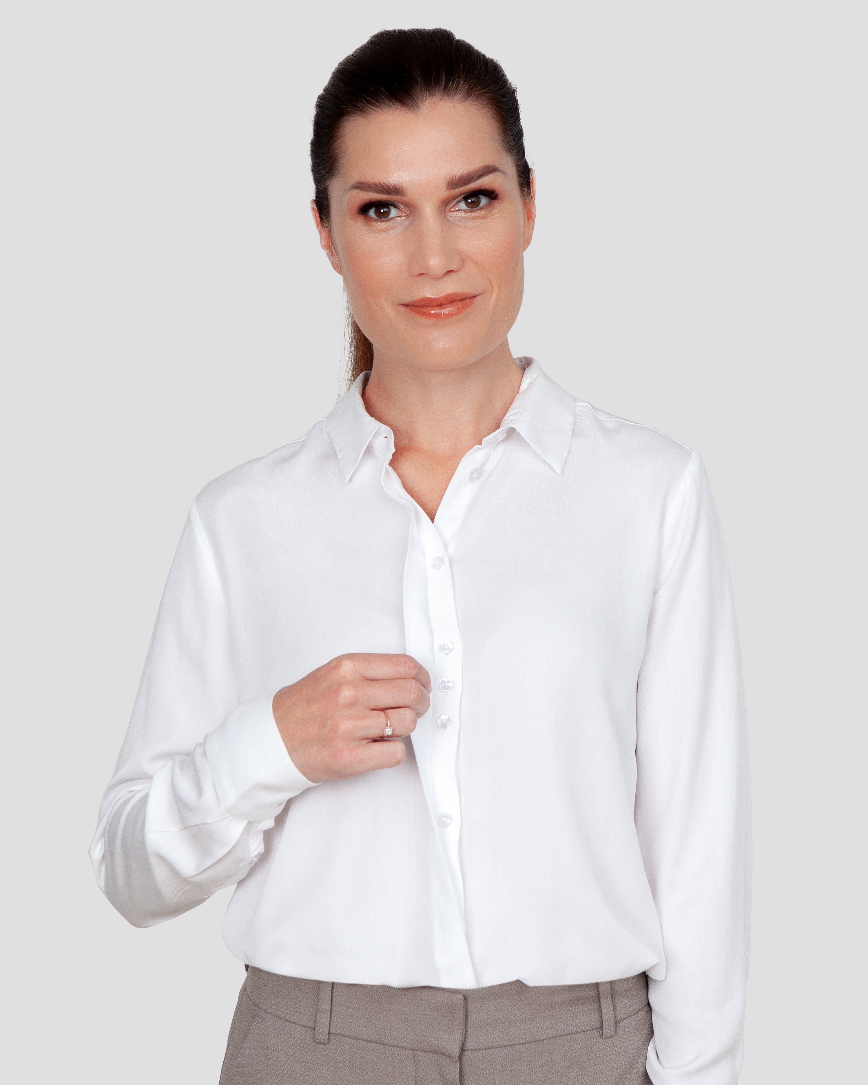 Chemise classique - blanche