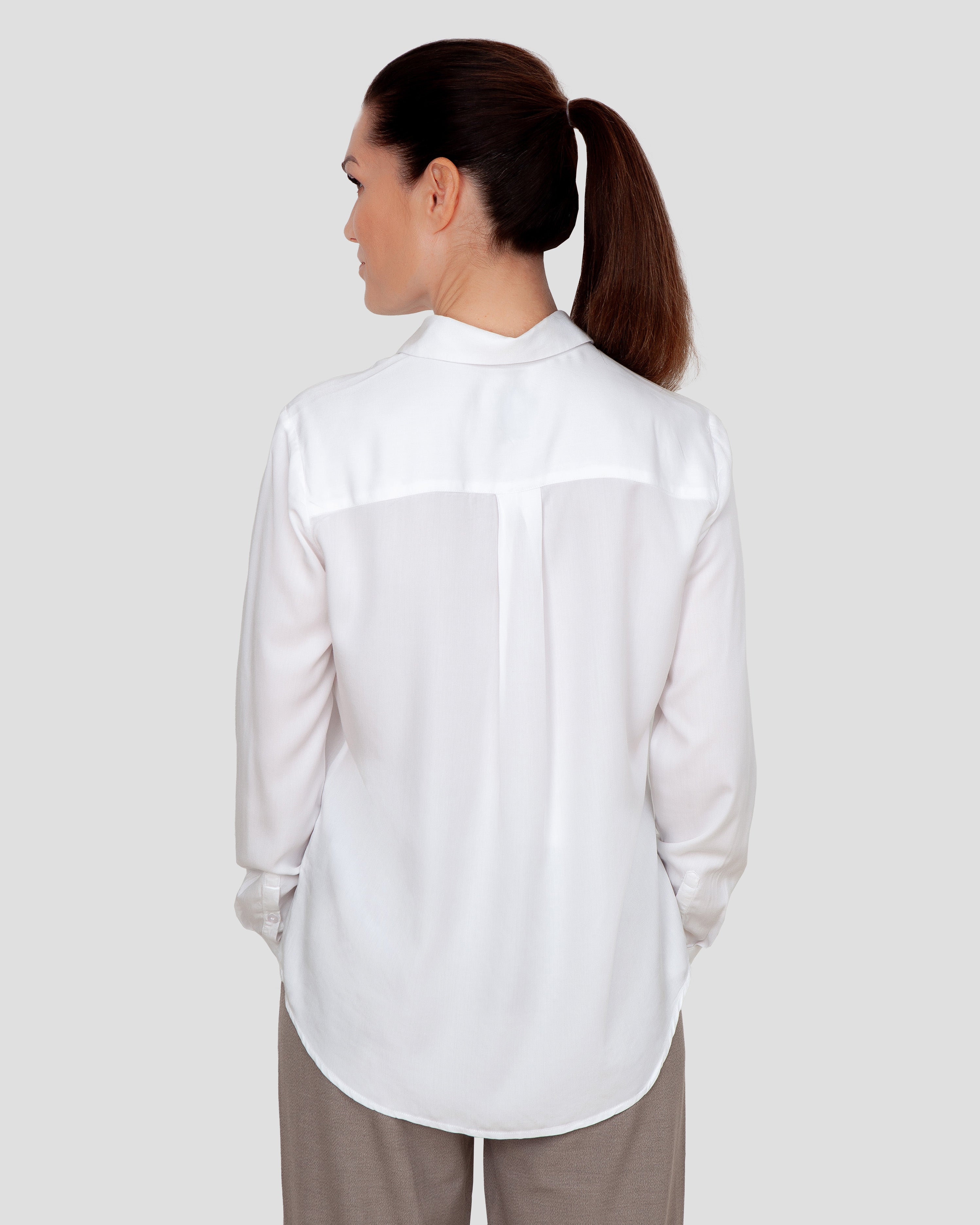 Chemise classique - blanche