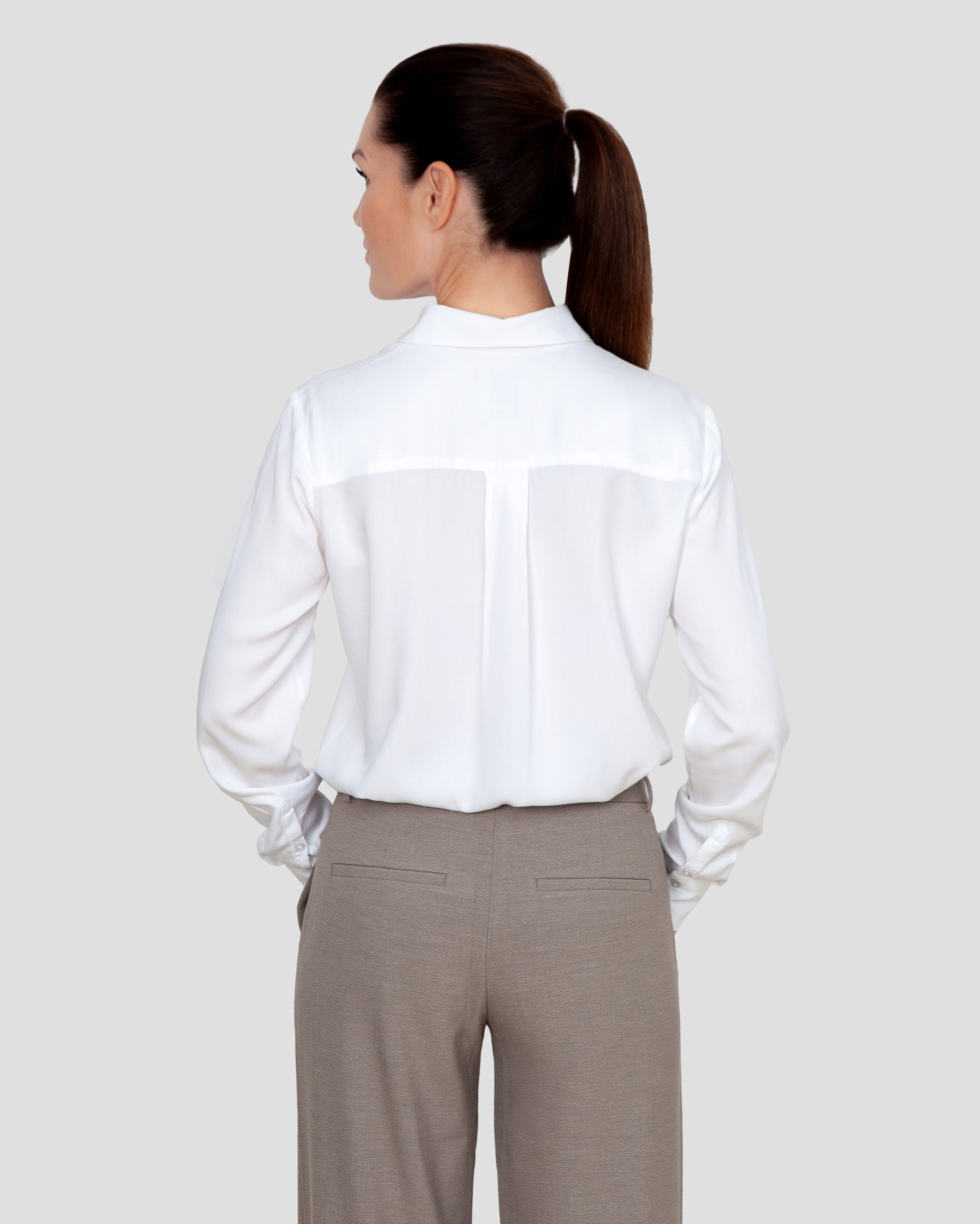 Chemise classique - blanche