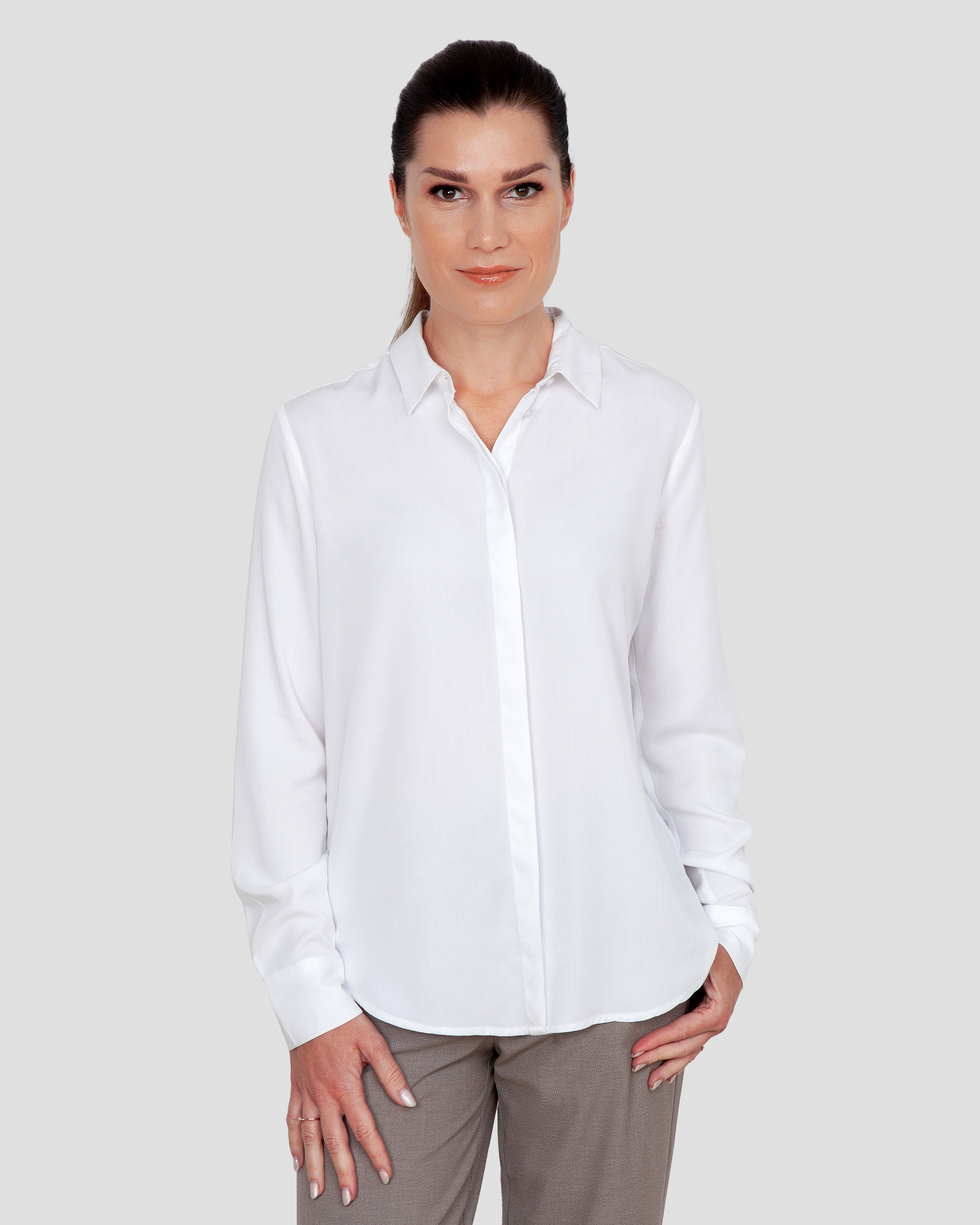 Chemise classique - blanche